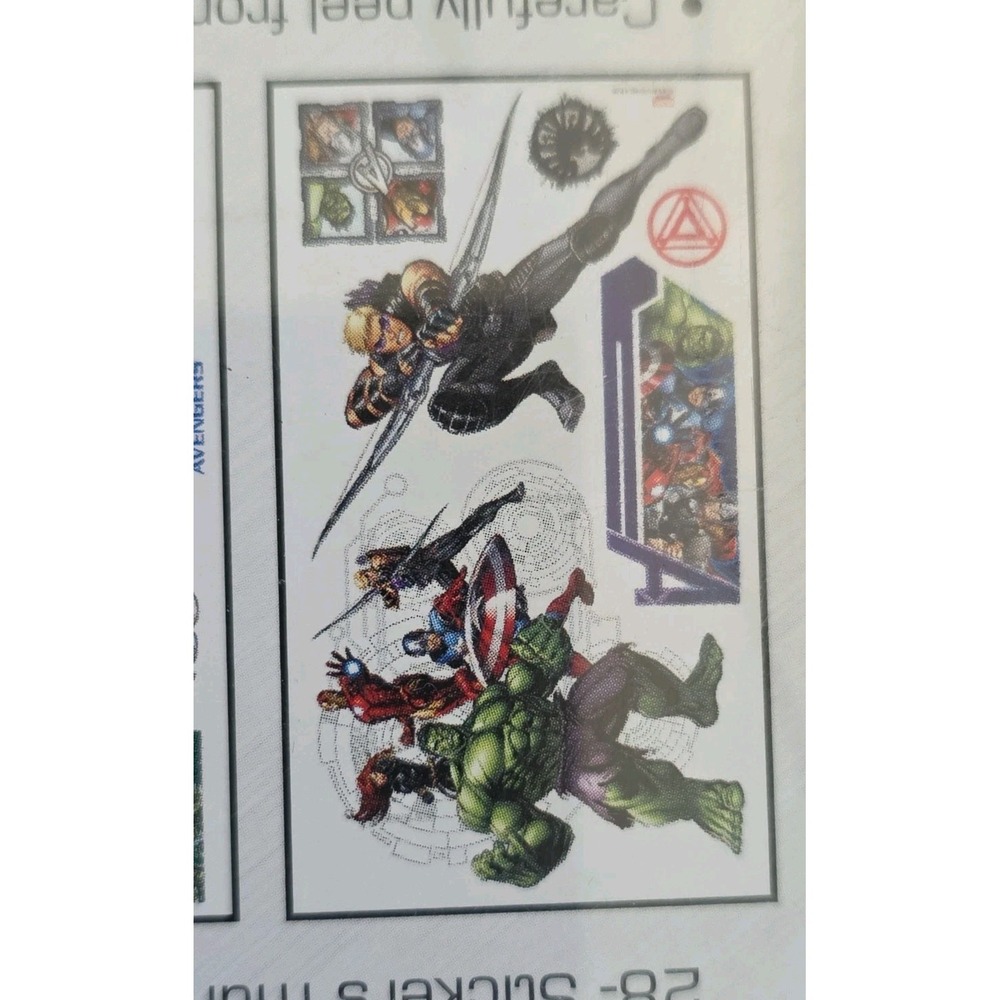 Marvel Comics Wall Decals Removable & Repositionable Made in USA - Picture 12 of 16